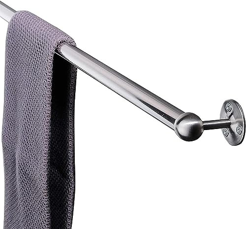ZGHQHCDRH portastuzzicadenti, Asta da Bagno a Parete, portasciugamani Multifunzione for Cucina/Bagno/WC(100cm)