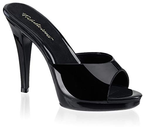 Fabulicious Flair-401, Damen Sandalen, Schwarz (Blk/Blk), 43 EU