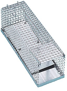 Nobby 87130 - Trappola per Topi/donnole con bilanciere in Metallo, 40 x 12 x 12 cm