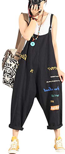 Bigassets dam jeans hängselbyxor ärmlösa overaller jumpsuits