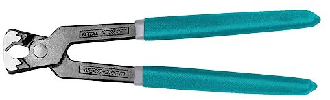 TOTAL - Pinza da Taglio Frontale - 200 mm - Ideale per Tagliare Filo, Cavi o Plastica - Manico Ergonomico Antiscivolo - Realizzata in Cromo Vanadio - Manico in Plastica