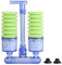 Zerodis Aquarium Schwammfilter, Schwamm Biochemische Sauerstoffpumpe Leiser Tauchschaumfilter für Süßwasser- und Salzwasserfischbecken(XY-2882)