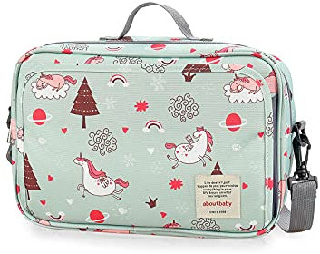 SONARIN Kinderwagen Organizer Buggy Organizer,Buggy Kinderwagentasche mit Getränkehalter,2 x Kinderwagenhaken,Schultergurt Wird als Handtasche verwendet,Universal Fit Alle Buggy Modelle(Grün)