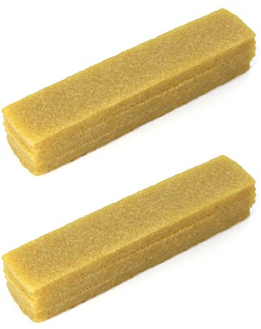 QWORK® 2pcs Sanding Belt Cleaning Block Sandpaper Cleaning Stick - 200 * 40 * 40 mm