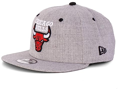 New Era Kids Caps – Barnkeps – baseballkeps – 9FIFTY Snapback – NFL – MLB – NBA, Chicago Bulls 01grey, one size