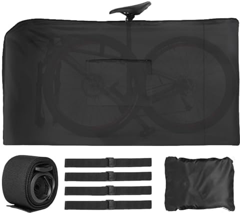 Yhsioaklo Cykelfraktlåda, cykelbox för flygresor | vattentät förvaringsväska för elskoter - utomhus cykel laddningsväska, axelväska