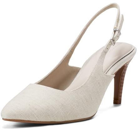 Rockport Women's Jolie, Light Natural Linen, 6 Medium