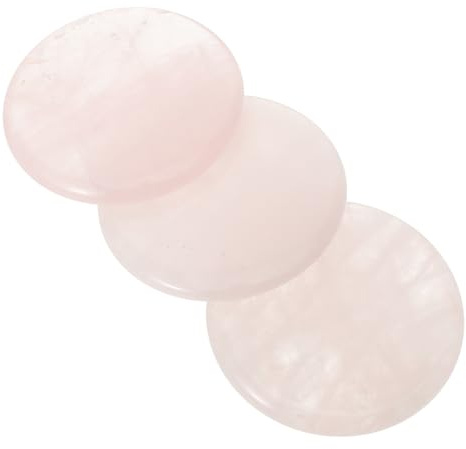 MAGICLULU Soporte para Pestañas Postizas de Jade Rosa 3 Piezas Diseño Delicado y Sensación Cómoda para Pegamento y Extensiones de Pestañas Profesional