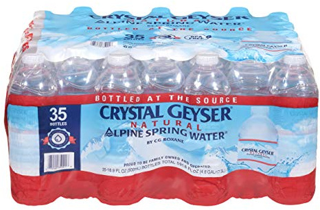 Alpine Spring Water,16.9 Fl Oz (Pack of 35),Bottled at the Source (075140350018)