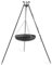 CookKing Schwenkgrill Grill Tripod Dreibeingrill mit Pfanne/Wok 60cm