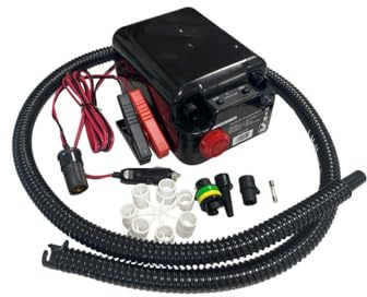Scoprega Bravo GE 10-3 - Gonfiatore Pompa Elettrica 12v per Gommoni Sup Stand up Paddle Tender (New Version)