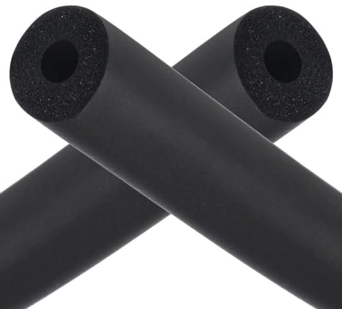 UYTOIZS Tuyau D'isolation ID22mm 27MM 34MM 42MM 48MM Tube D'isolation Thermique en Mousse, Isolation pour Tuyaux en Flexible pour Tuyau De Climatisation, Noir (Color : T20MM, Size : ID34MM)