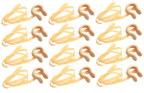 KOMBIUDA 3er-Sets Nasenschutz Zum Schwimmen Nasenklammer Zum Schwimmen Latex-schwimmklammern Austauschbare Nasenstöpsel Für Schwimmer 4 Stück * 3