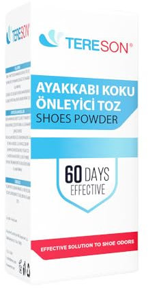 Tereson® Schuhe Geruchsentferner | Pulverform | 10 Stück | Im Praktischen Set Für Bis Zu 60 Tage Frische,Ideal Zum Fußballschuhe Geruch Neutralisieren | Kontrolliert Feuchtigkeit
