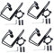 POPETPOP 4pcs Bicycle Bottle Cage Professional Bottle Rack Giant Bike Water Bottle Holder Water Bottle Holder for Bike Cycling Bottle Bracket Bike Drink Bottle Holder Black Aluminum Alloy