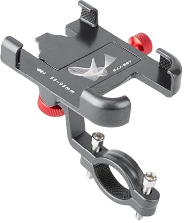 Support de téléphone pour vélo | Support de téléphone Portable pour vélo de Montagne – Libération Rapide Antichoc Accessoires de Moto Support de Navigation pour vélo Urbain