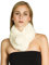 Caspar SC478 Damen Kunstpelz Fell Schal Pelzkragen Fellkragen, Größe:One Size, Farbe:creme weiss
