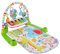 Fisher-Price Gimnasio-piano pataditas aprendizaje Alfombra con accesorios, luces y sonidos, juguete para bebés recién nacidos, versión español (GXC37)