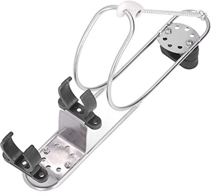 Support de fer à cheval pour bouée de sauvetage, support de bouée de sauvetage marine pour bateau, sélection d'angle arbitraire en métal, résistant aux collisions, petit volume pour le