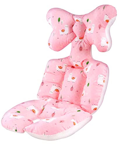 Kinderwagen Einlage,Universal Sitzauflage für Kinderwagen,Atmungsaktive Sitzeinlage,Atmungsaktive Sitzeinlage Kinderwagen Sitzauflage,Baumwolle Atmungsaktiv für Kinderwagen Buggy