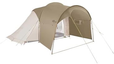 Jack Wolfskin Unisex – Erwachsene Front Porch Zelt, White Pepper, Einheitsgröße