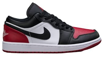 Air Jordan 1 Low 'Bred Toe' 553558-161 44.5