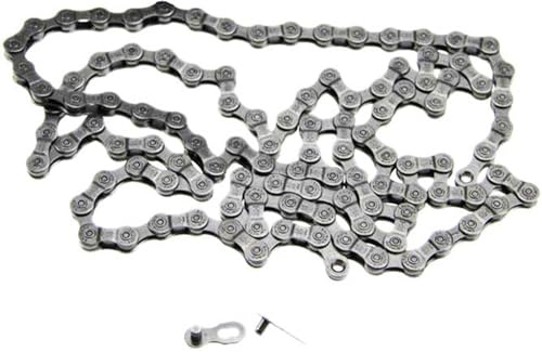6/7/8/18/21/24 Speed Bike Chain 1/2 x 3/32 Inch 116 Links, Replacement, Reusable, Bicycle Accessories