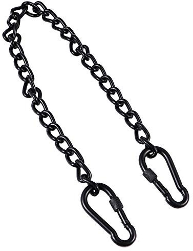 TOYANDONA Chaîne Balancoire Acier Inoxydable Chaîne Suspension pour Balançoire Hamac Crochet Attache Robuste pour Balançoire