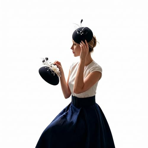 Fomiyes 2 PièCes Base Ronde BéRet Noir Pour Chapeau DIY Fascinateurs Soi-MêMe BéRets Porte-Chapeau Fournitures De Bricolage Accessoires De Coiffure Pratiques Et LéGers