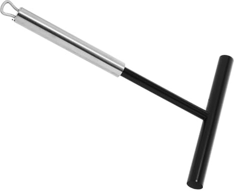 Hohopeti Spatola per Crepes e Pancake in Acciaio Inox Impugnatura Ergonomica Raschietto per Dolci Riutilizzabile Strumento Leggero per Cucina e Preparazione Dolci