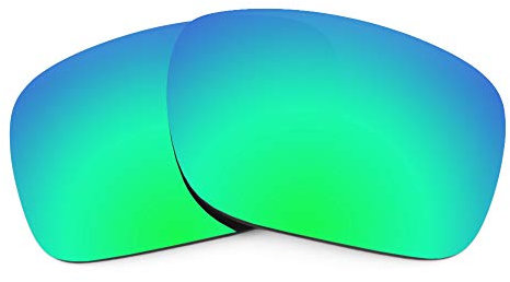 Revant Lentes de reemplazo compatibles con Oakley Holbrook — Verde Esmeralda Espejado - Polarizado