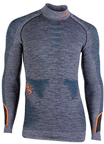 UYN Ambityon Maglia Termica Dolcevita Uomo – Intimo Tecnico Invernale in Natex Bio-Based, Manica Lunga, Traspirante e Isolante per attività Outdoor