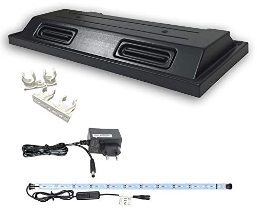 ZooPaul Aquarium Terrarium Abdeckung Verschiedene Größen Pflanzenlicht Lampe Beleuchtung Deckel LED (120x40 1x LED)