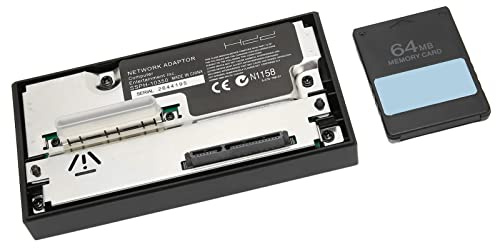 SATAs HDD Connector Socket for Network Adapter Set with 64 MB FMCB Version 1.953 Memory Card Free McBoot for PS 2