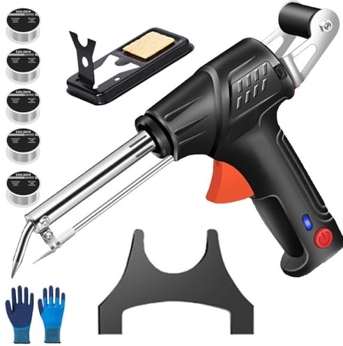 Soudeur Laser, Enlever La Rouille, Outil de Soudage Laser Industriel à Chauffage Interne, Fer à Souder Filaire Automatique à Chauffage Interne, Outil Portatif 3-En-1 Pour Couper Le MéTal(Black)