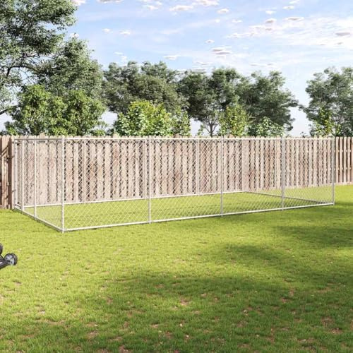 ChicAbode Outdoor-Hundezwinger 7,6x3,8x1,9 m A3
