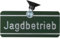 Dr. Gmünder Autoschild Jagdbetrieb
