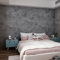 JSEVEM 40CM×15M Helles Grau Blau Verdickte Tapete in Großen Rollen Graue Betonoptik Selbstklebend Beton Tapeten Selbstklebende Wohnzimmer Badezimmer Vinyl Matt 3d Effekt Klebefolie Möbelaufkleber