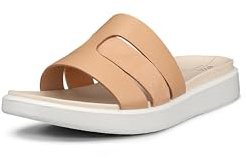ECCO Women's Flowt Oasis Slide Sandal, Biscuit/Biscuit Nubuck, 4/4.5 UK