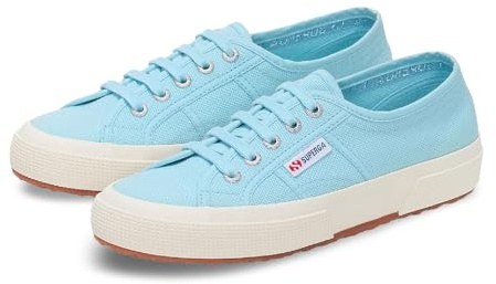 Superga Unisex-Erwachsene 1705 Cotu Schnürschuh, Crystal Azul Avorio, 8.5 Women/7 Men