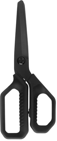 Vutyvve Fabric Scissors, Black Titanium Coated Blades, Soft Grip, 8.6 Inch, for Clothing and Textiles, Black