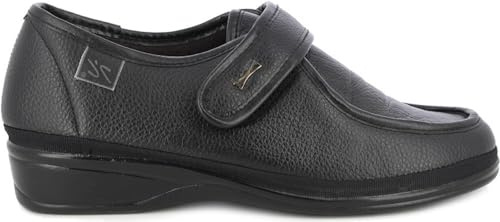 Doctor Cutillas 780 Zapato DE NAPA con Adhesivo Mujer Negro 38
