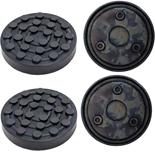 FILAVERSE - 4pz Tamponi a Cuffia per Ponte Sollevatore Kit Cuffie ø145/135mm H26mm Specifici per Ponti RAVAGLIOLI | Appoggio Stabile e Sicuro