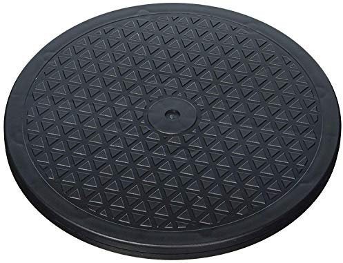 Shellkingdom Girevole a 360°, piattaforma girevole da 30,5 cm, con cuscinetti a sfera in acciaio per televisori a schermo grande, monitor, giradischi, Lazy Susan, per uso interno ed esterno
