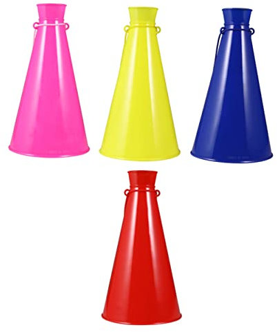 FOYTOKI 4pezzi Strumenti Musicali Per Ragazzo Ragazza Ragazza Modelli Di Tromba Realistici Giocattoli Educativi Per Insegnamento e Coltivare Interessi Colore Casuale