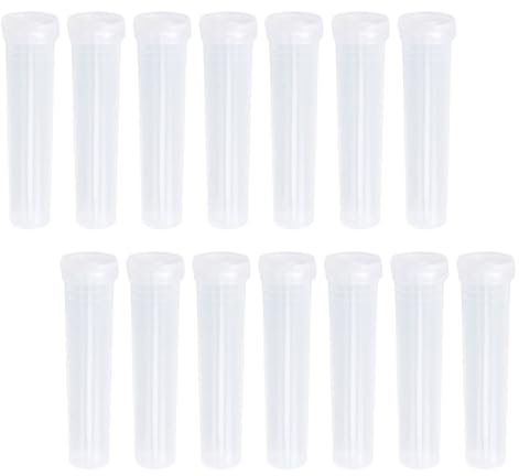 BESPORTBLE 20pezzi Pz Tubetti Nutrizione Per Fiori Tubetti Trasparenti Per Fioristi Conservazione e Trasporto Di Fiori Freschi Per Decorazioni Floreali e Giardinaggio