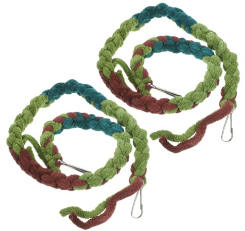 TOBBOMEY 2 Stück Reptilienbedarf, Reptilienranke, Reptilientankranke, Einsiedlerkrebs Kletterspielzeug, Aquarium Landschaftsgestaltungs Ornament, Rankenspielzeug,