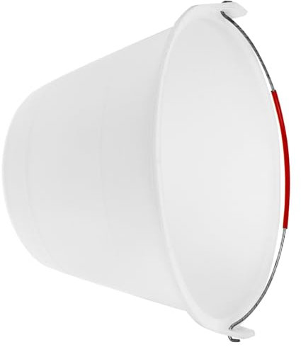 Operitacx Seau Plastique Renforcé pour Béton avec Poignée Seau Portable pour Chantiers de Construction pour Ciment et Sable Design Pratique et Durable