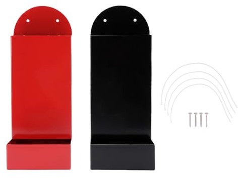 Yosoo Health Gear Chicken Feeder Set Carbon Steel Oyster Shell and Grit Poultry Feeding Container Feeder, Metal with Lid, Hanging Gravity Feeders Trough, Coop Accessories Supplies