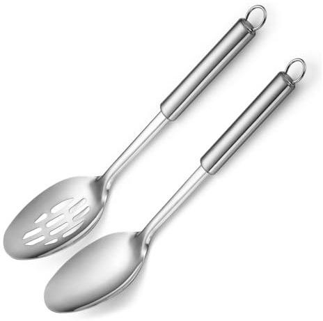 Cooking Spoons Set, Large Cooking Spoons Set for Home Kitchen